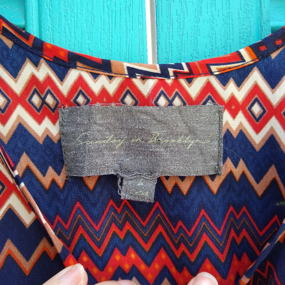 Sunday in Brooklyn Geometric Print Tank Dress - Picture 3 of 6